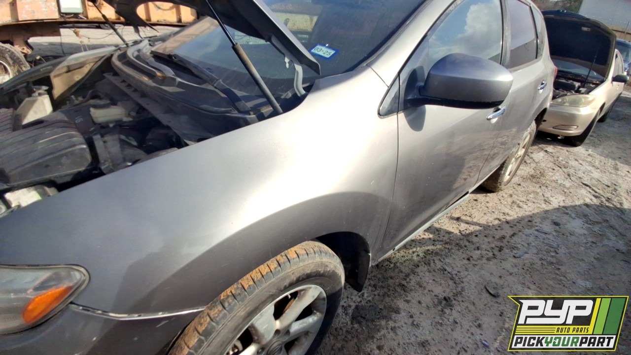 2009 NISSAN MURANO partes disponibles