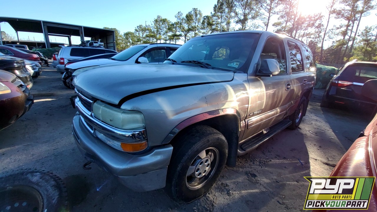 2000 CHEVROLET TAHOE partes disponibles