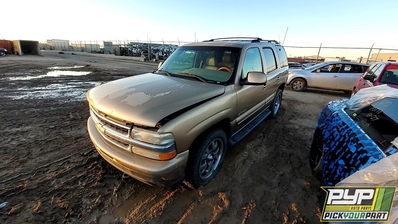 2001 CHEVROLET TAHOE partes disponibles