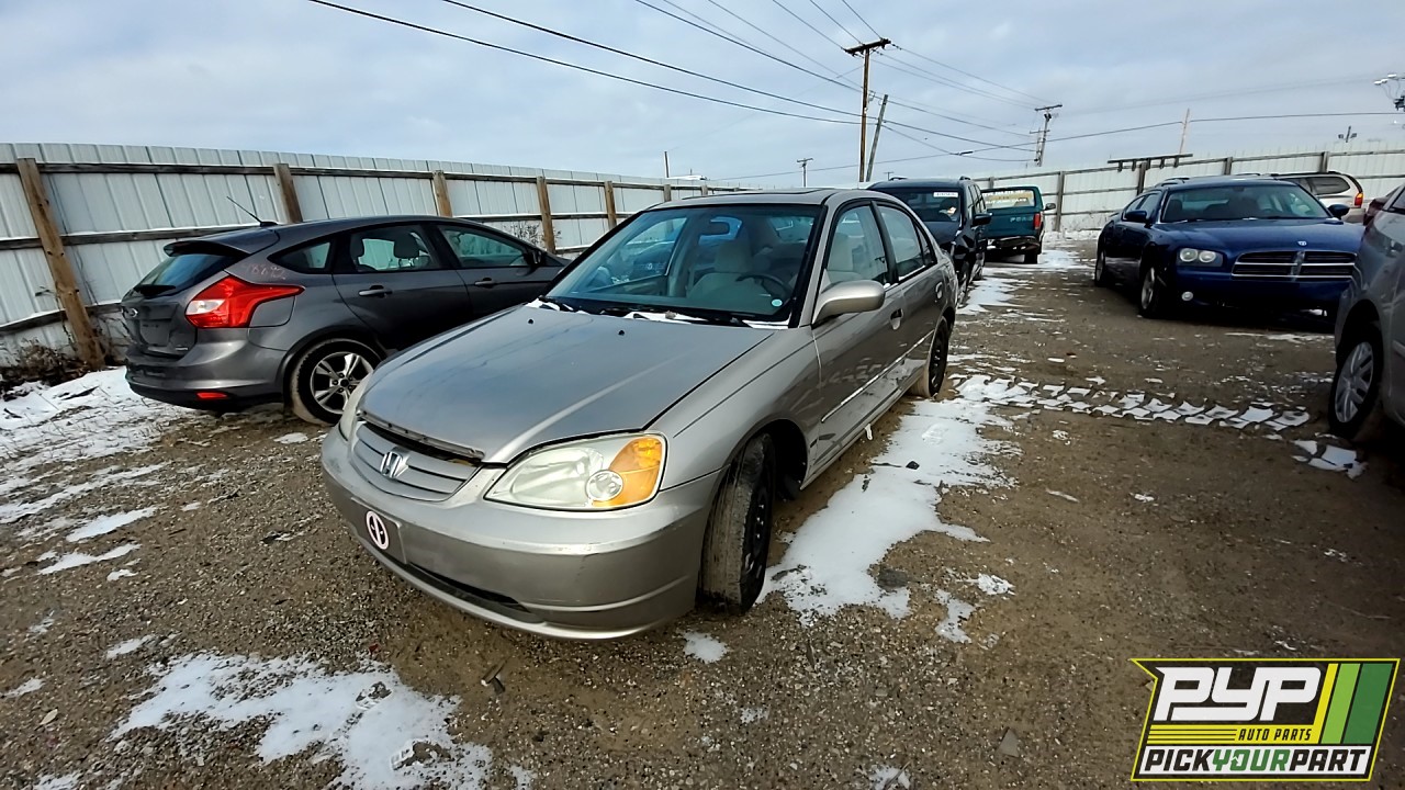 2002 HONDA CIVIC available for parts