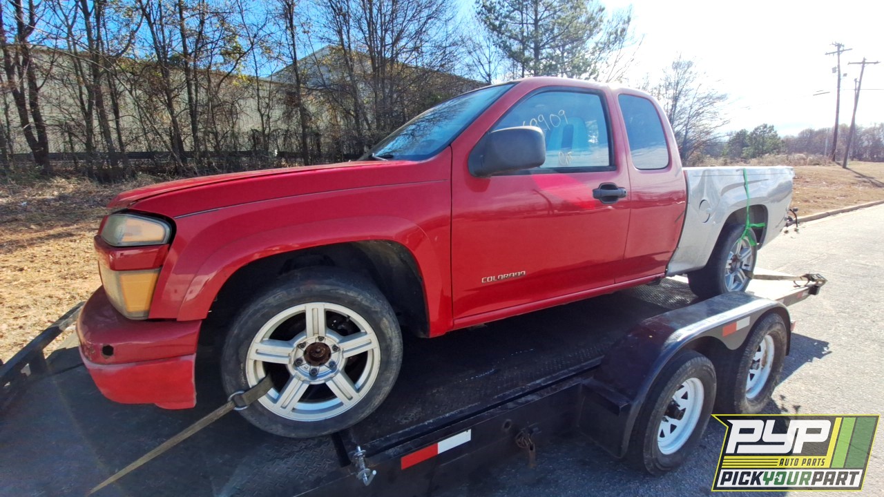 2004 CHEVROLET COLORADO partes disponibles
