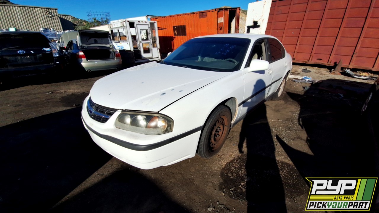 2000 CHEVROLET IMPALA partes disponibles