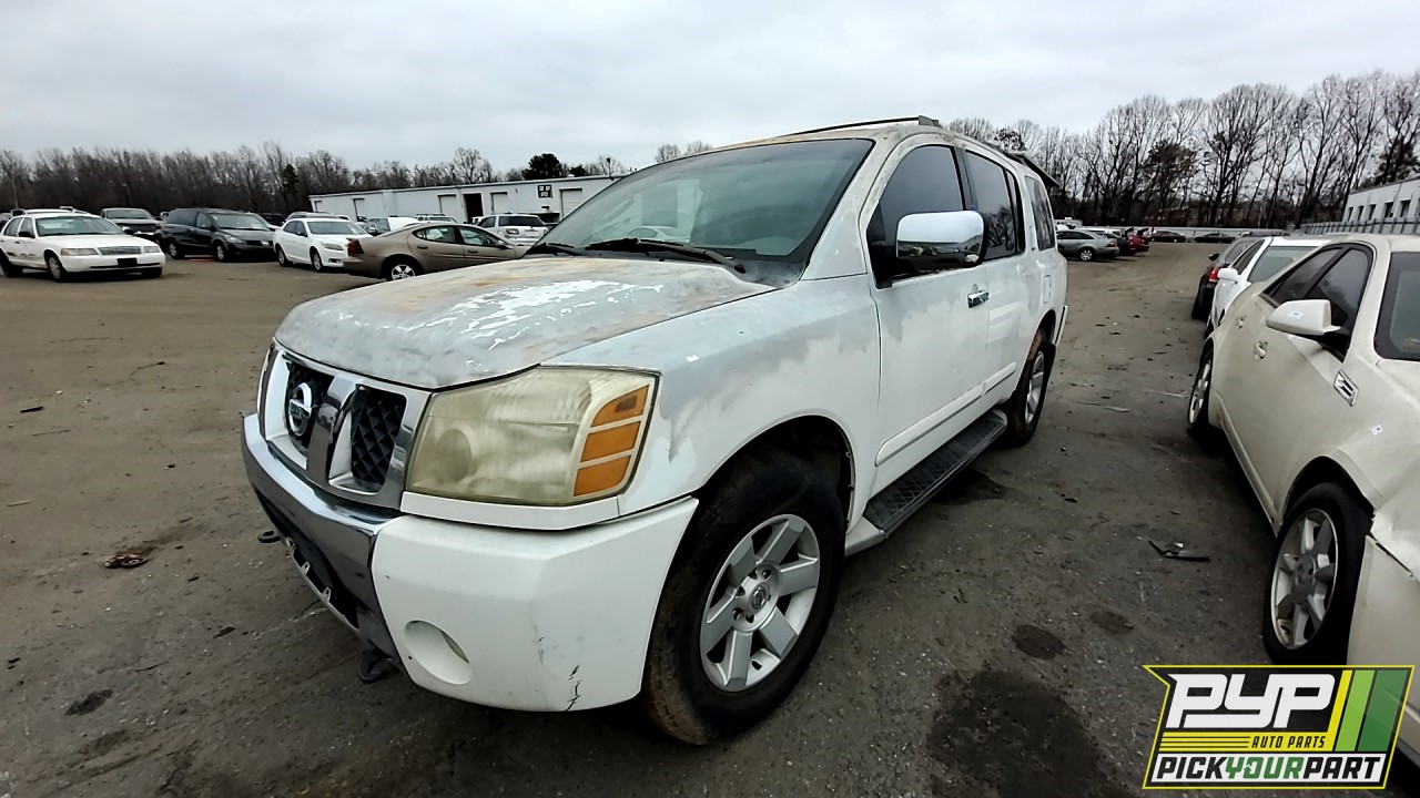 2004 NISSAN PATHFINDER ARMADA partes disponibles