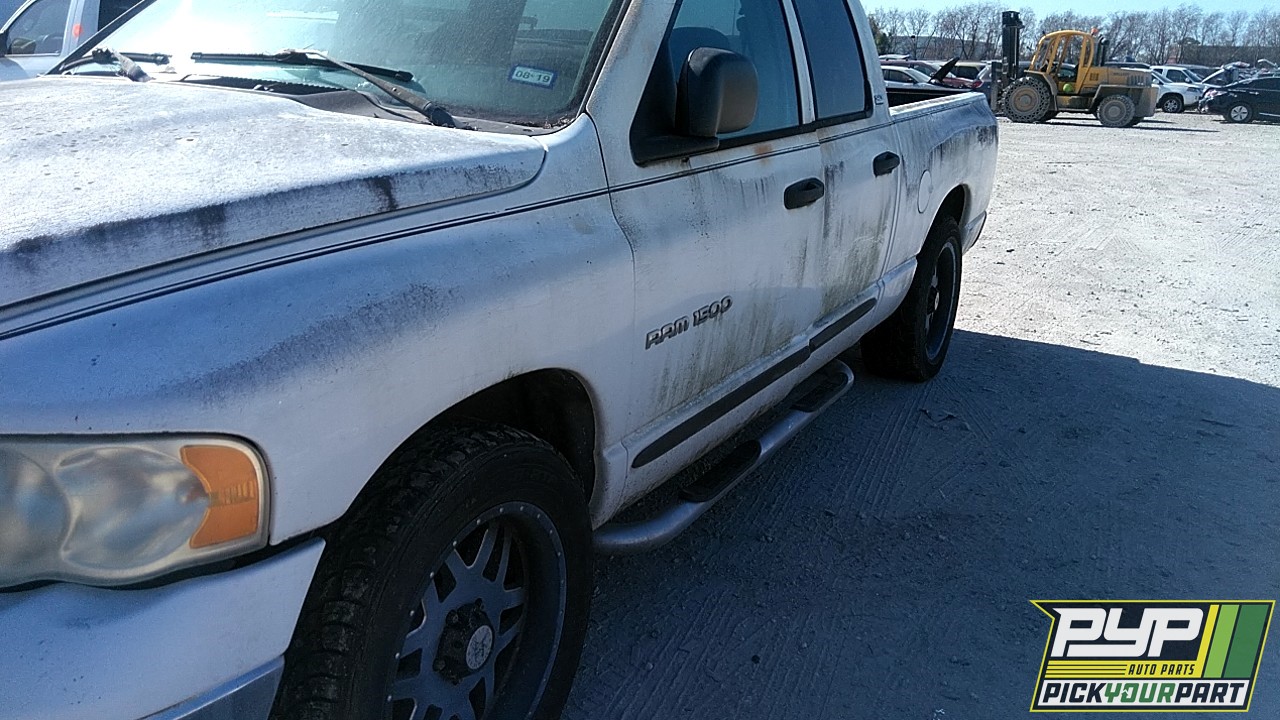 2002 DODGE RAM 1500 partes disponibles