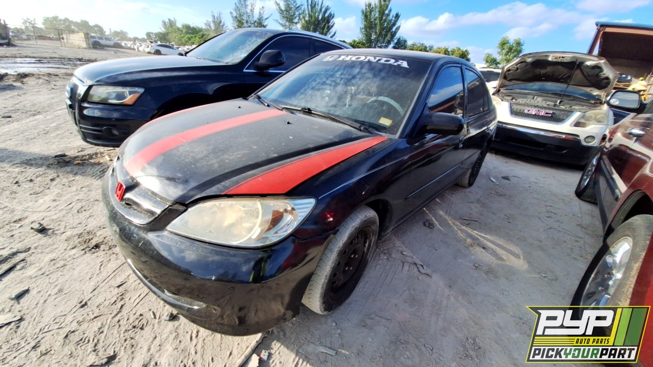 2004 HONDA CIVIC partes disponibles