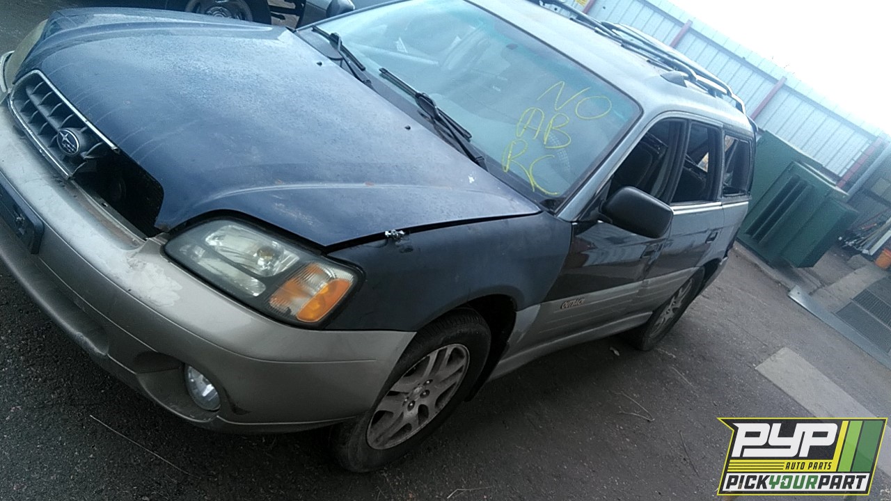 2002 SUBARU OUTBACK available for parts