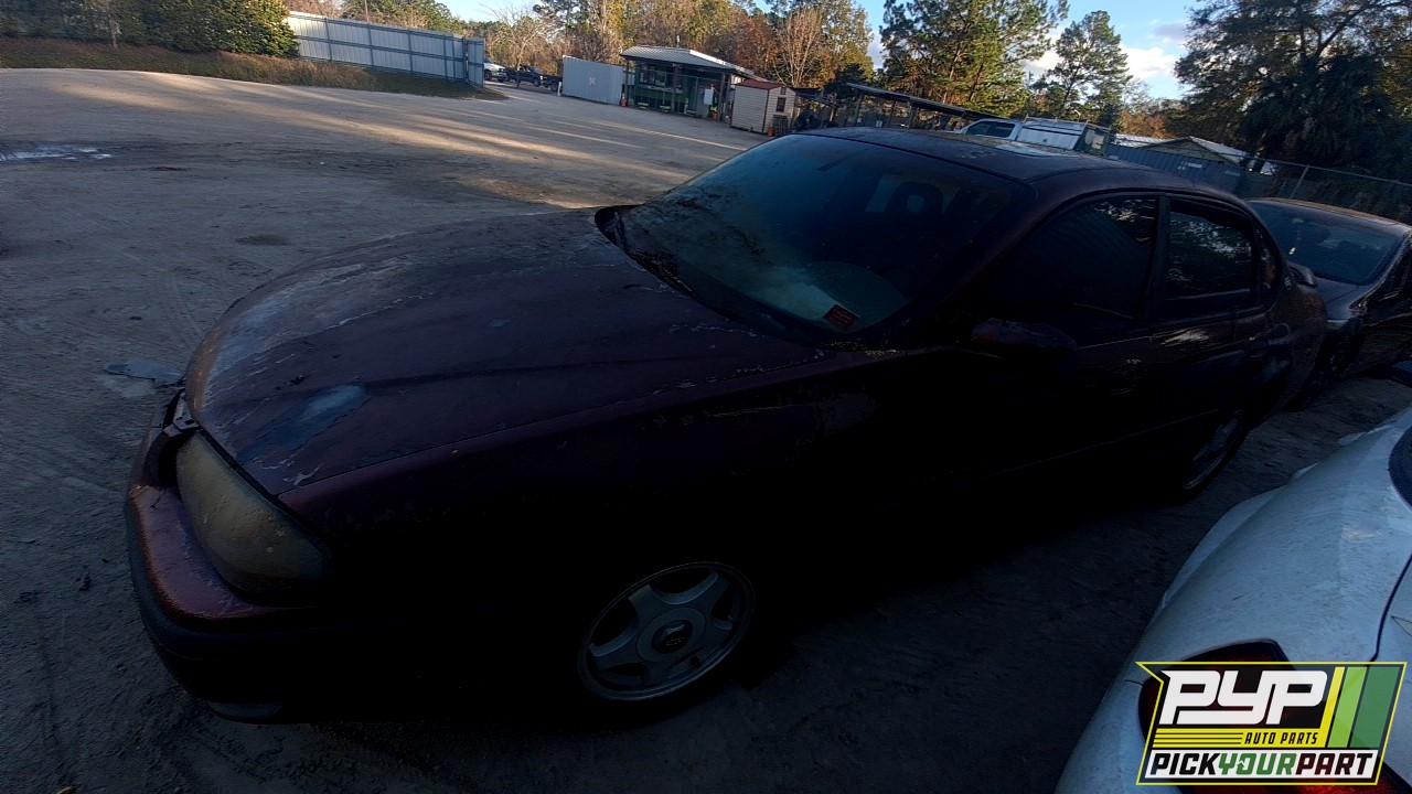 2002 CHEVROLET IMPALA partes disponibles