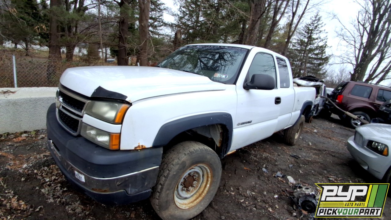 2006 CHEVROLET SILVERADO 2500 HD partes disponibles