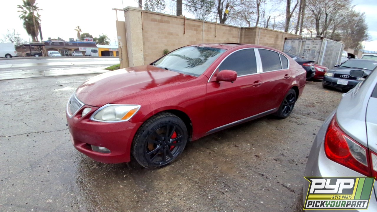2007 LEXUS GS350 partes disponibles