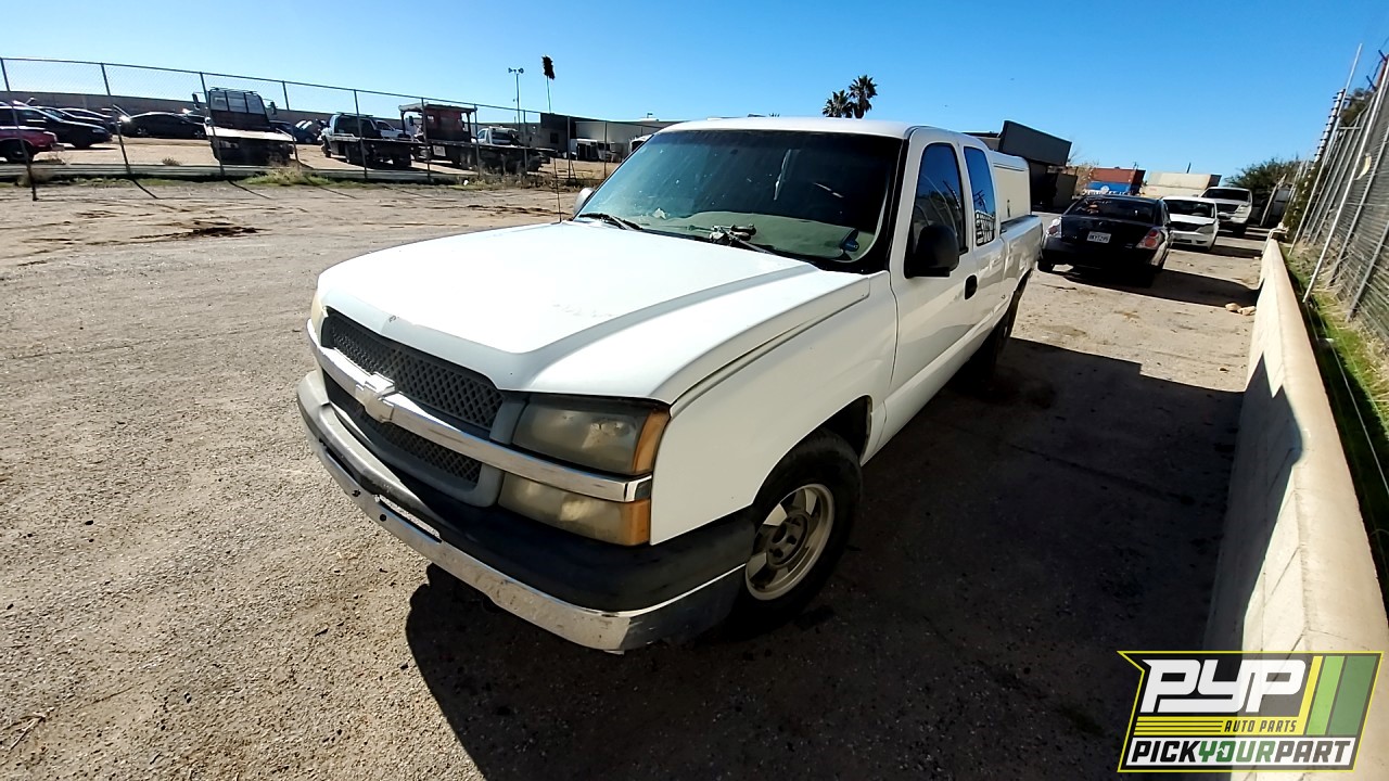 2004 CHEVROLET SILVERADO 1500 partes disponibles