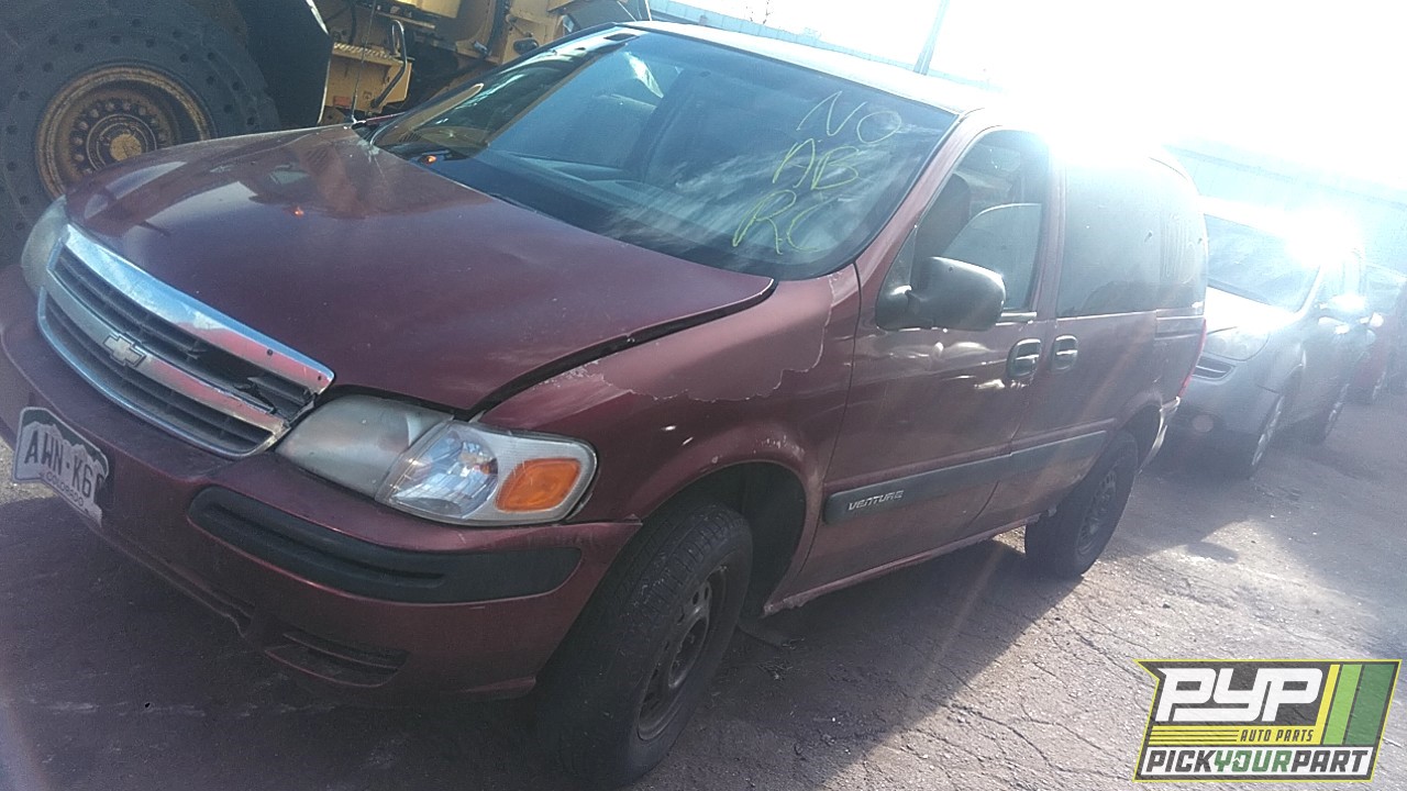 2003 CHEVROLET VENTURE partes disponibles