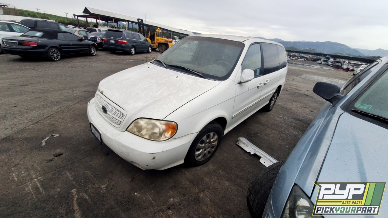 2004 KIA SEDONA partes disponibles