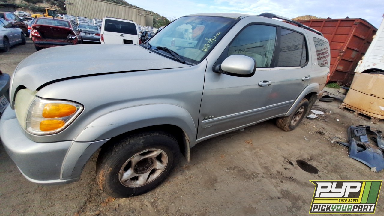 2002 TOYOTA SEQUOIA partes disponibles