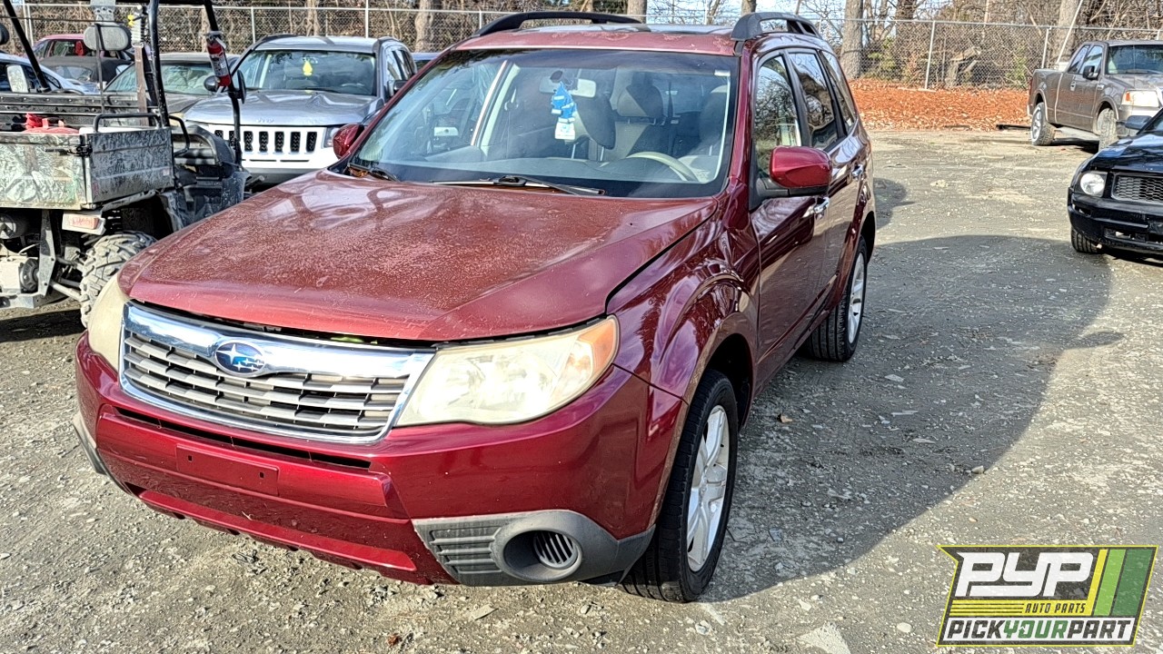 2010 SUBARU FORESTER partes disponibles