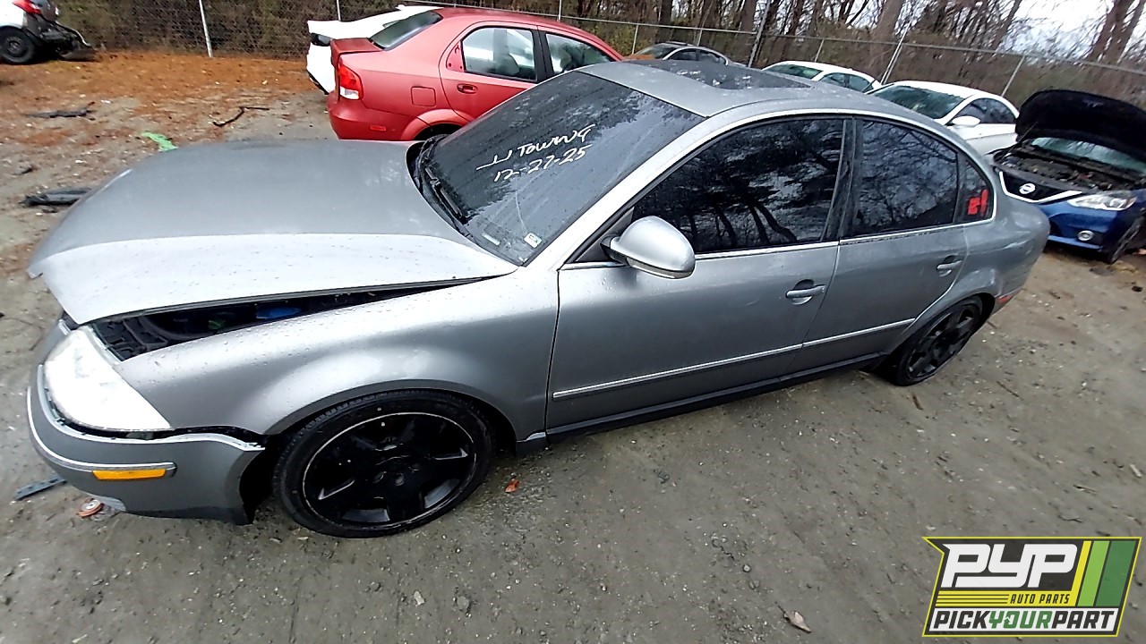 2005 VOLKSWAGEN PASSAT partes disponibles