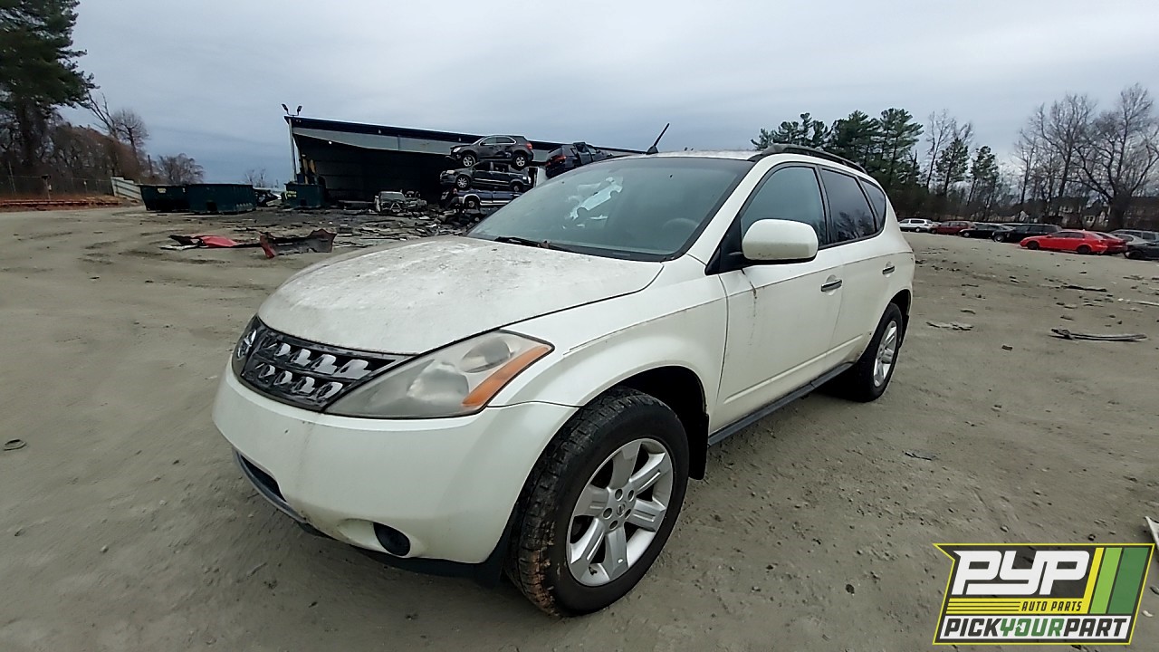 2007 NISSAN MURANO available for parts