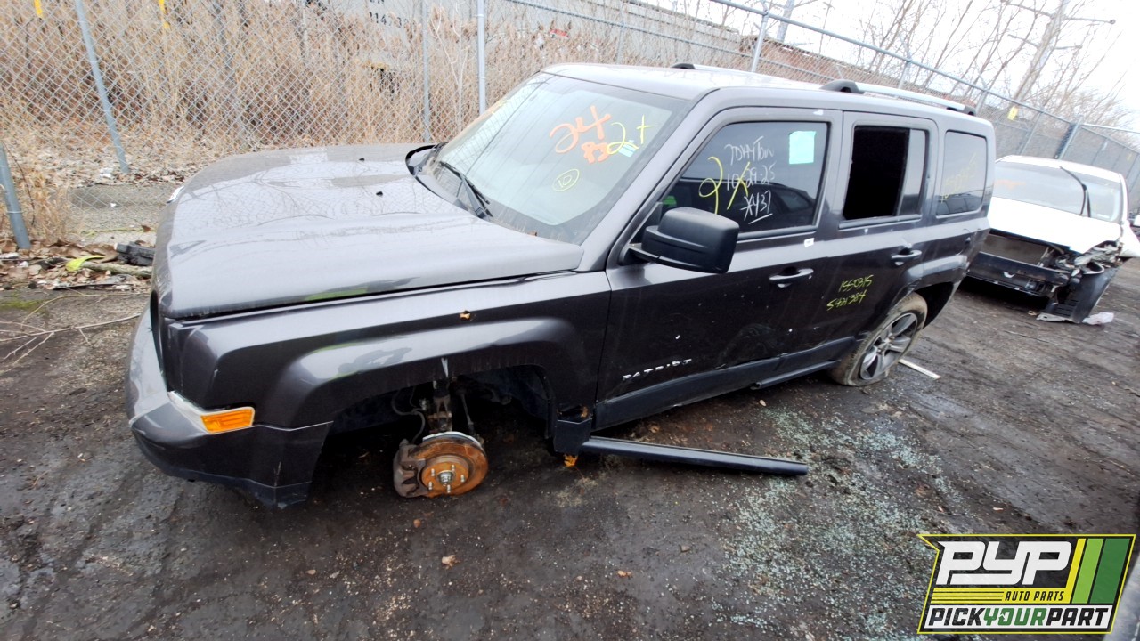 2016 JEEP PATRIOT available for parts