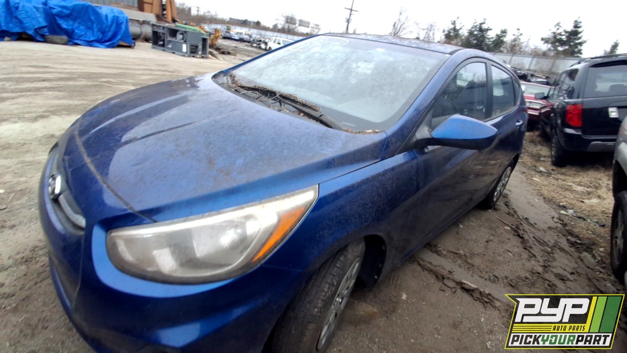 2016 HYUNDAI ACCENT partes disponibles