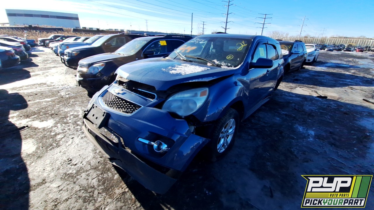 2011 CHEVROLET EQUINOX partes disponibles