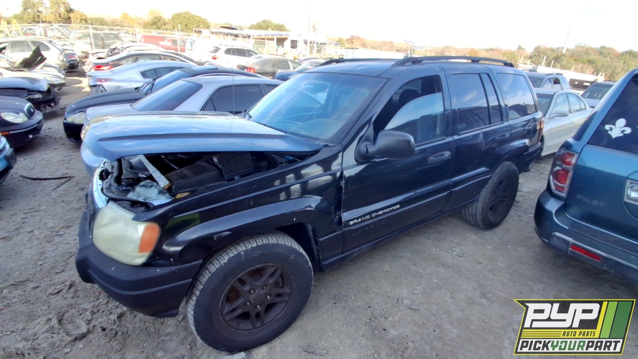 2002 JEEP GRAND CHEROKEE partes disponibles