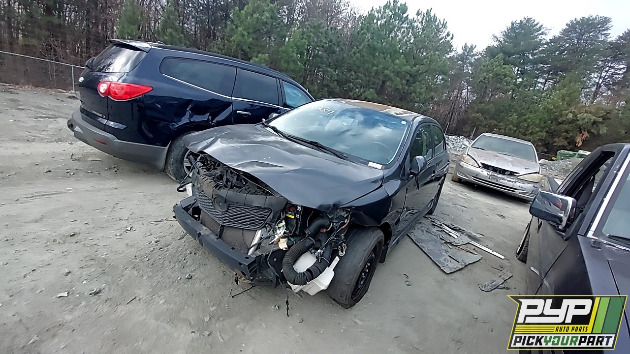2009 TOYOTA COROLLA partes disponibles