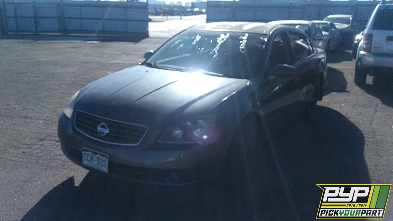 2005 NISSAN ALTIMA partes disponibles