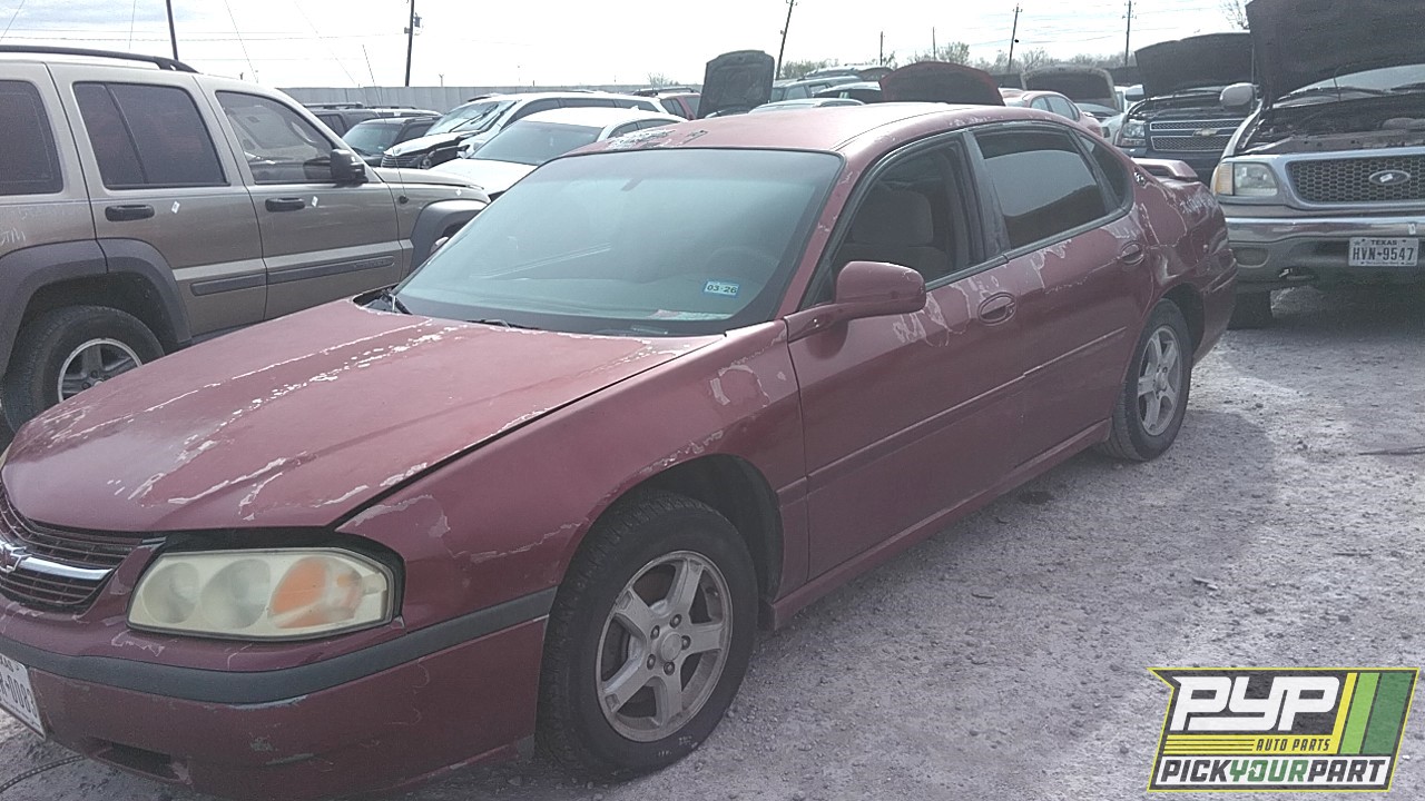 2005 CHEVROLET IMPALA available for parts