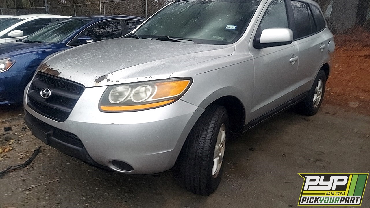 2008 HYUNDAI SANTA FE partes disponibles