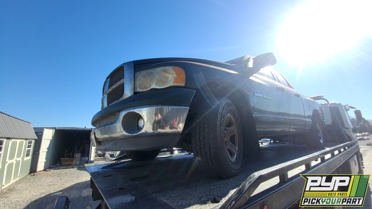 2002 DODGE RAM 1500 available for parts