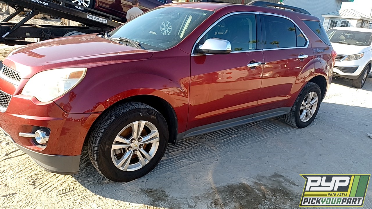2012 CHEVROLET EQUINOX partes disponibles