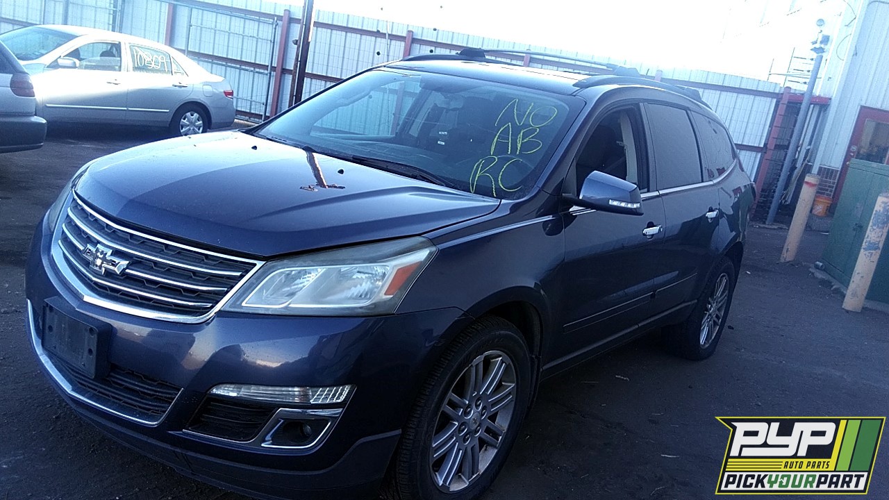 2013 CHEVROLET TRAVERSE available for parts