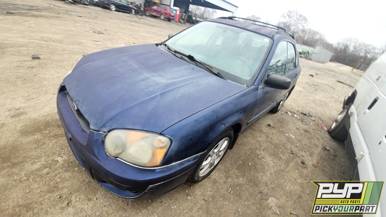 2005 SUBARU IMPREZA partes disponibles
