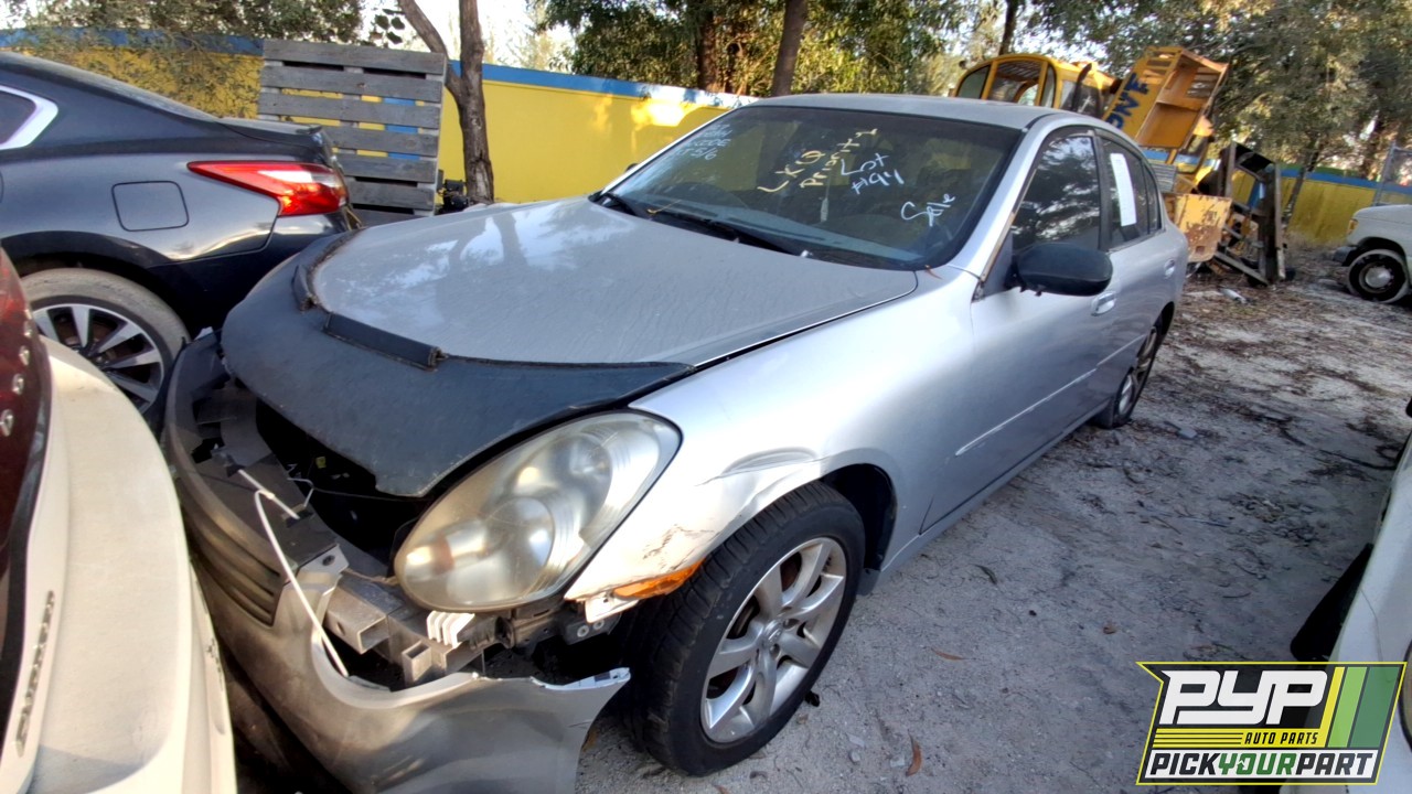 2006 INFINITI G35 available for parts