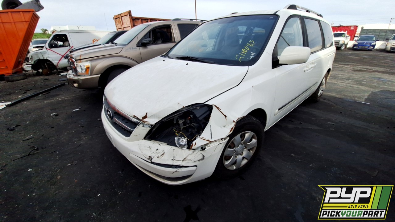 2007 HYUNDAI ENTOURAGE partes disponibles