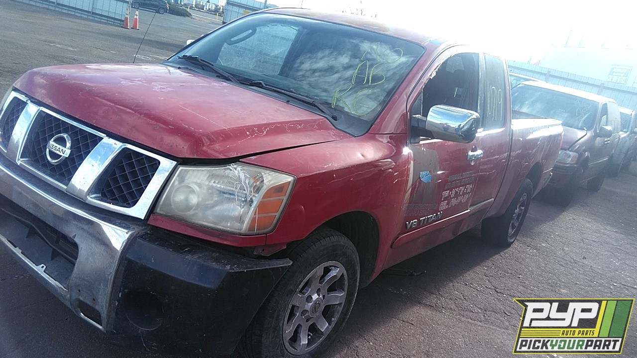 2005 NISSAN TITAN partes disponibles