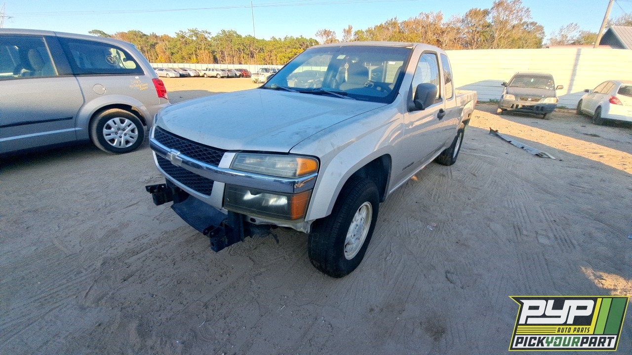 2004 CHEVROLET COLORADO partes disponibles