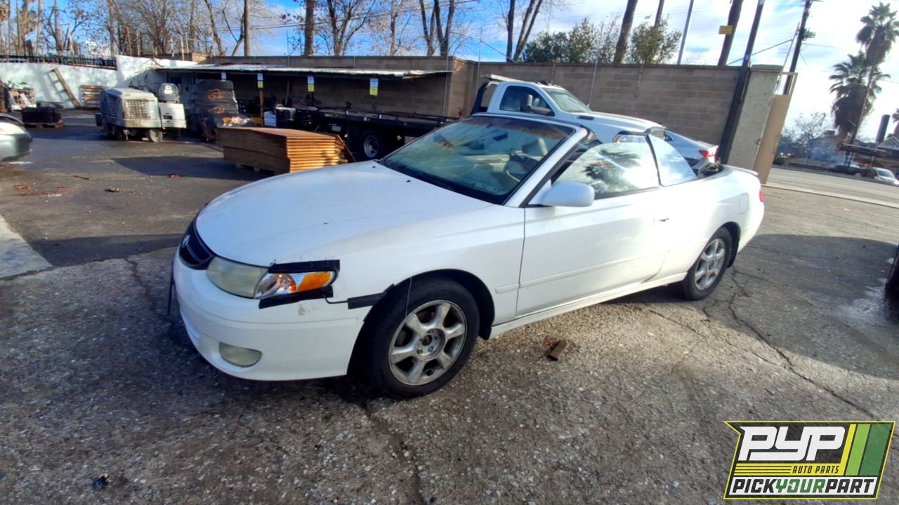 2001 TOYOTA SOLARA partes disponibles