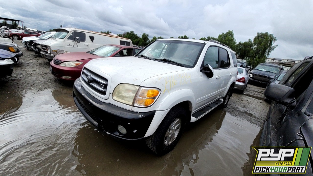 2001 TOYOTA SEQUOIA available for parts