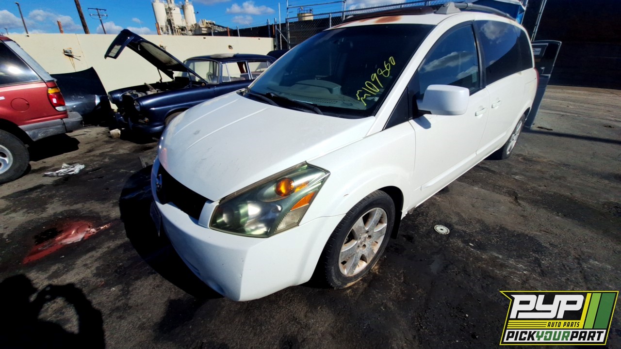 2005 NISSAN QUEST partes disponibles