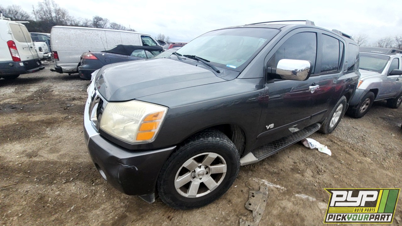 2005 NISSAN ARMADA partes disponibles