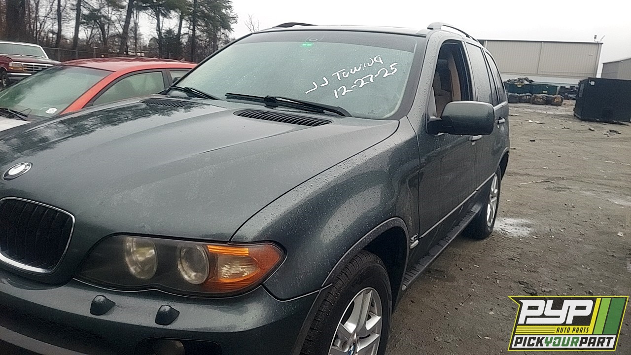 2006 BMW X5 partes disponibles