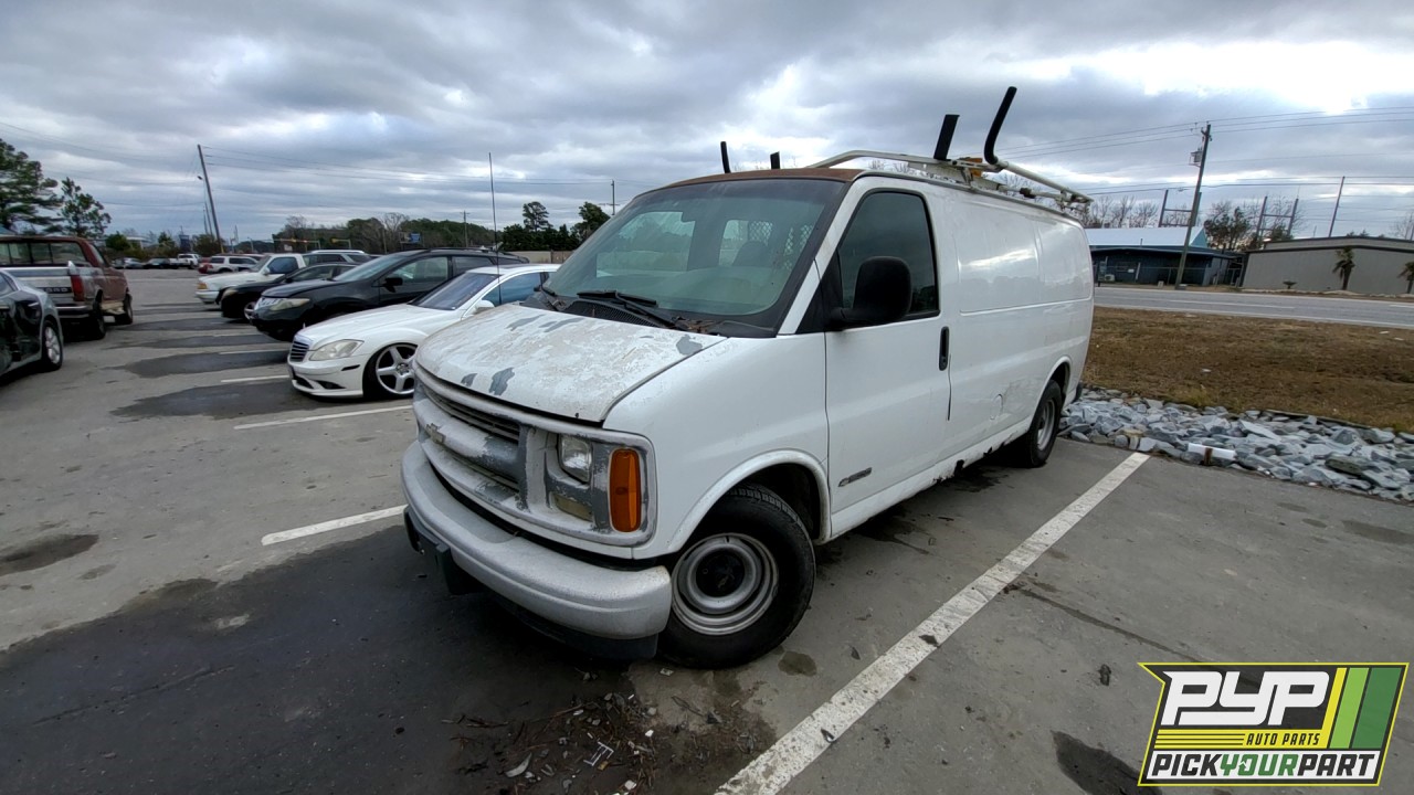 2000 CHEVROLET EXPRESS 1500 partes disponibles