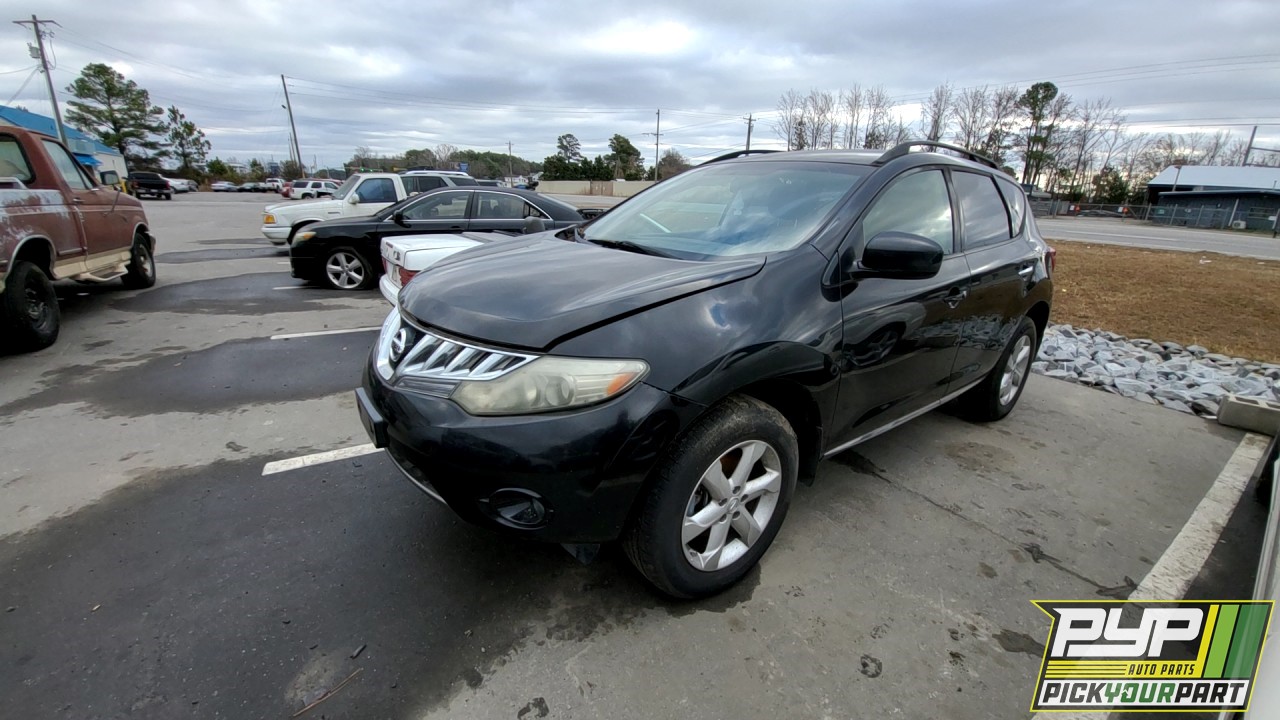 2010 NISSAN MURANO partes disponibles