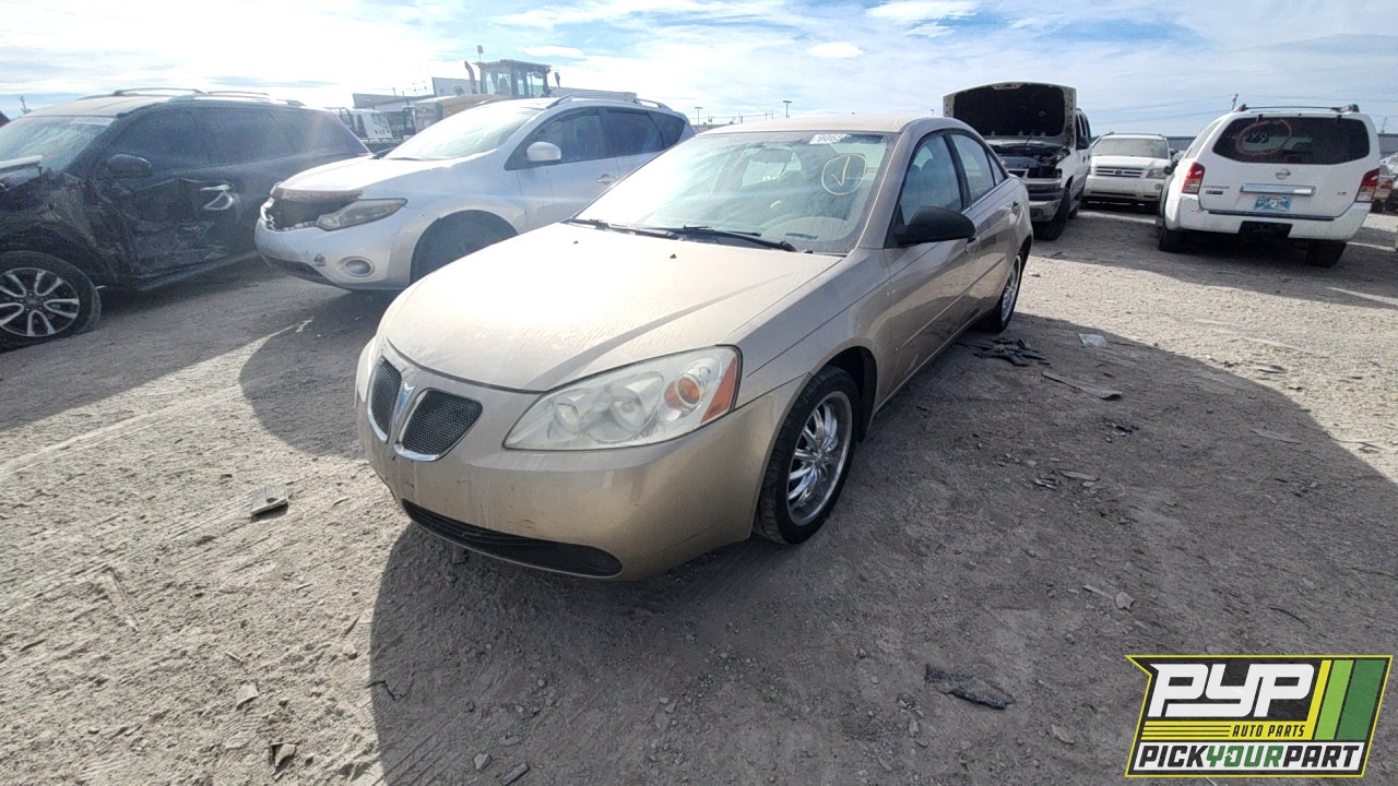2006 PONTIAC G6 available for parts