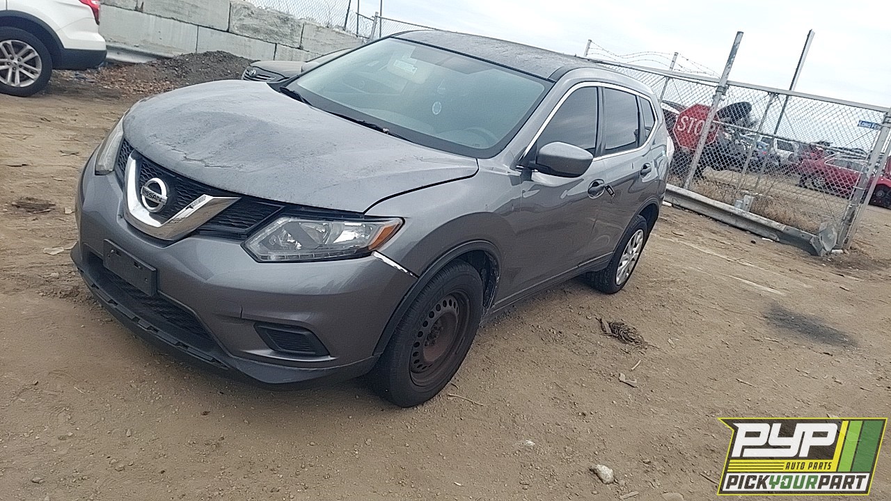 2016 NISSAN ROGUE partes disponibles