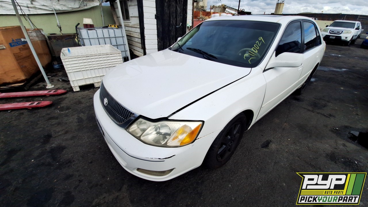 2000 TOYOTA AVALON partes disponibles