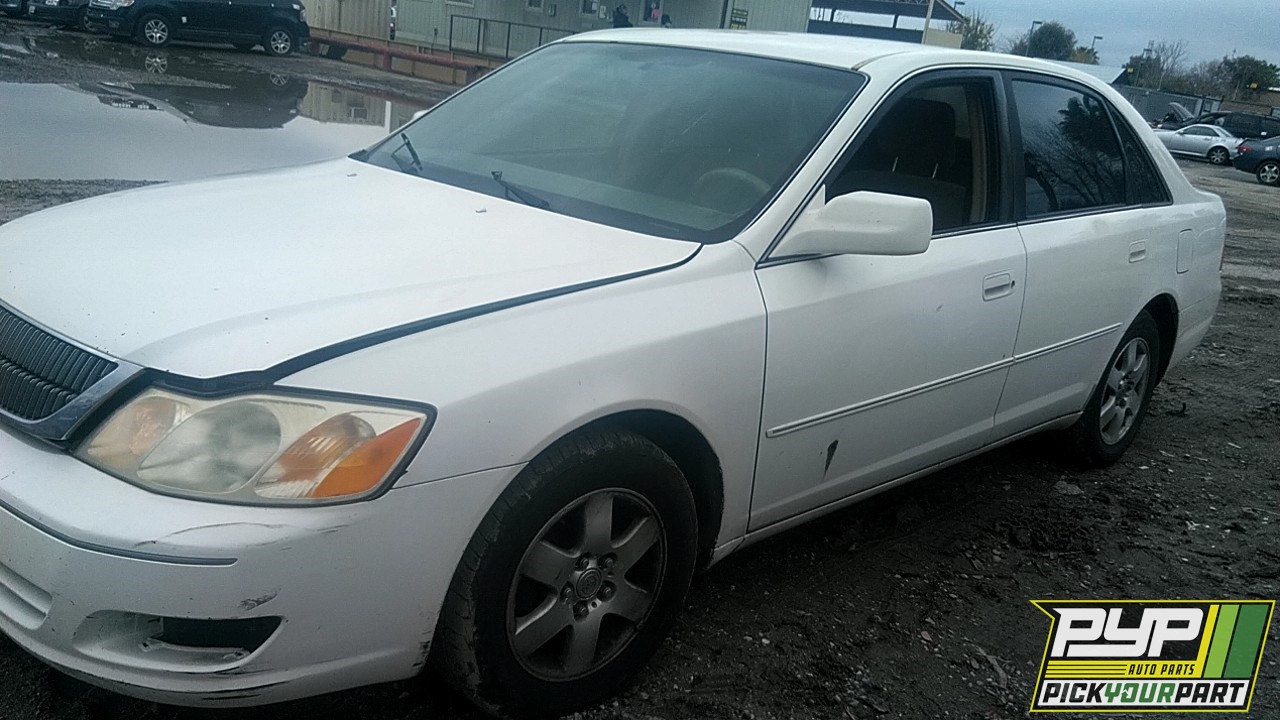 2001 TOYOTA AVALON partes disponibles