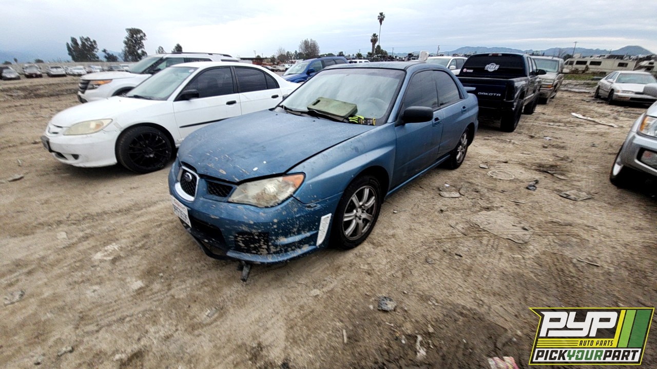 2007 SUBARU IMPREZA partes disponibles