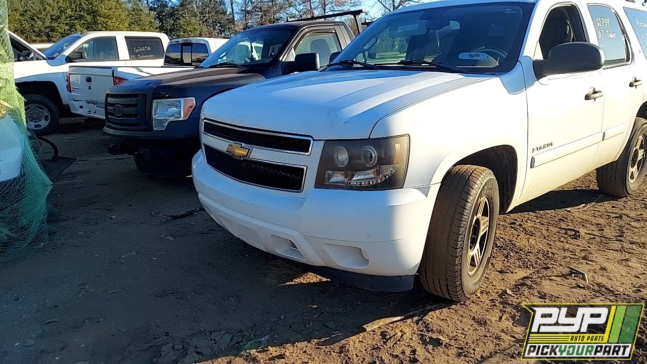 2007 CHEVROLET TAHOE partes disponibles