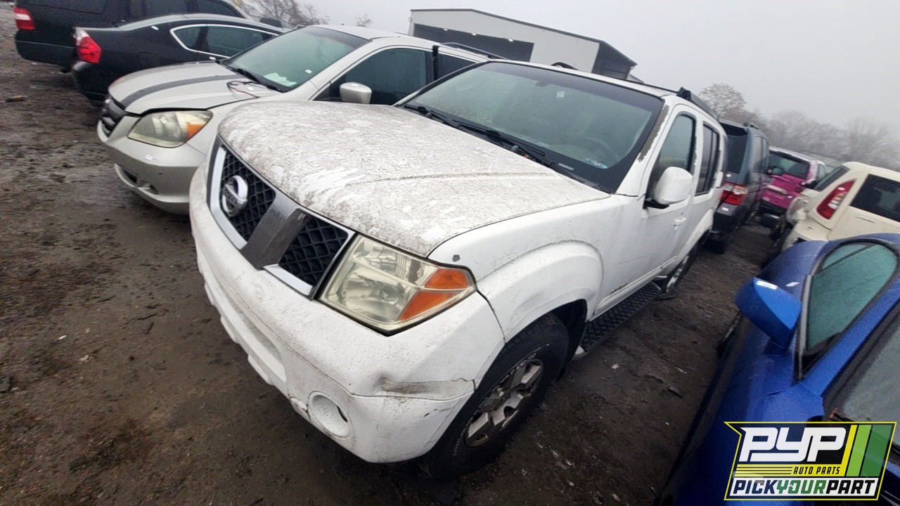 2005 NISSAN PATHFINDER partes disponibles